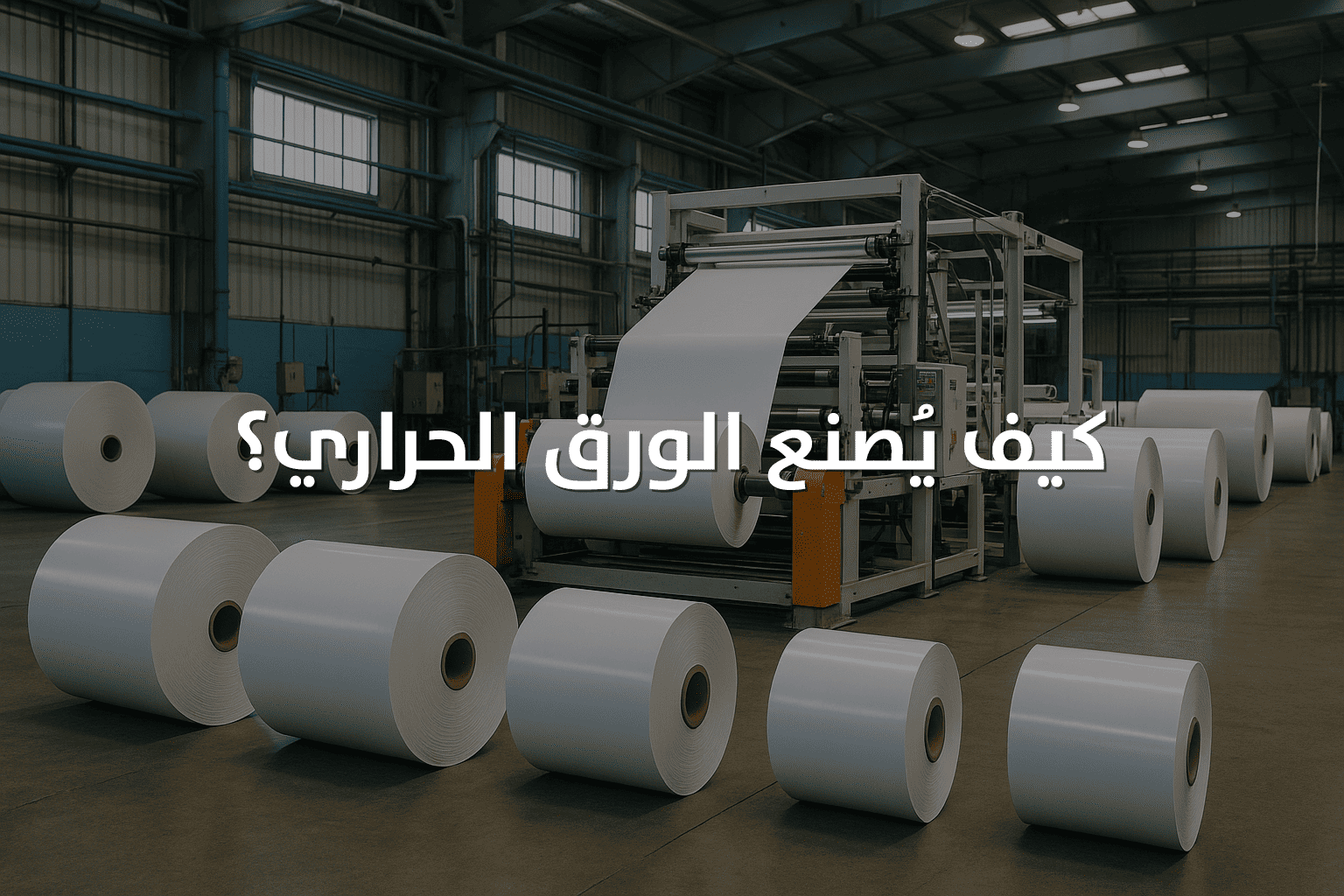 كيف يُصنع الورق الحراري؟
